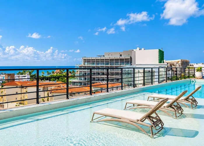 The Boat Luxury 1br W Rooftop Pool 200m To Playa del Carmen