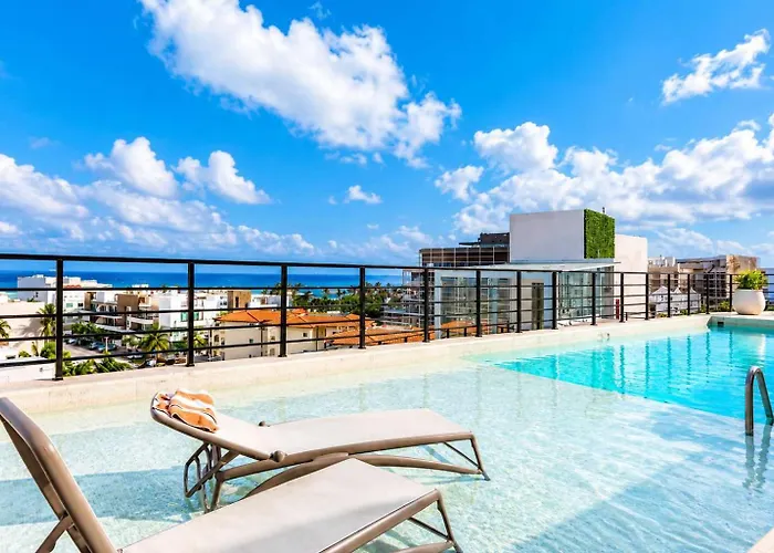 The Boat Luxury 1br W Rooftop Pool 200m To Playa del Carmen